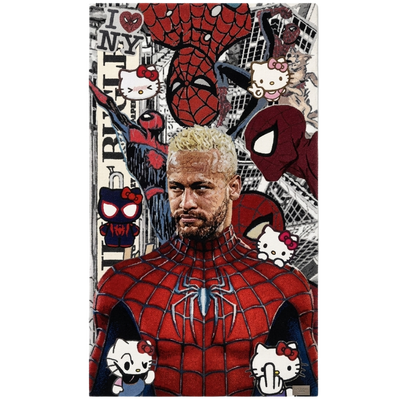 Neymar Spiderman Rug