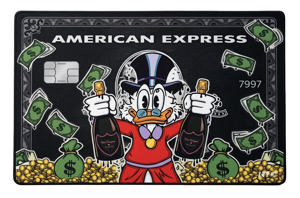 Amex Scrooge Rug