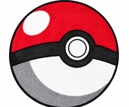 Pokeball Rug