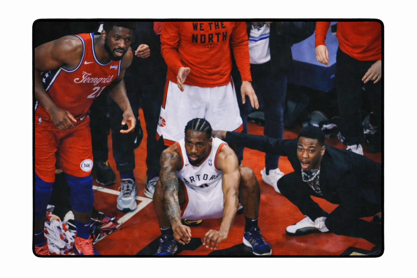 Kawhi Shot Rug