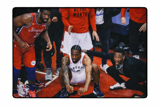Kawhi Shot Rug