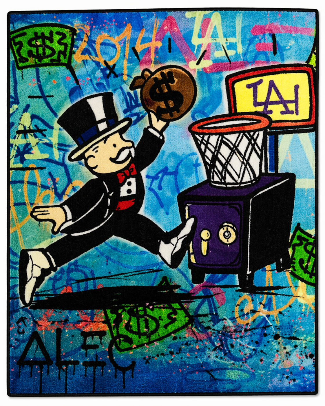 Monopoly LA Rug
