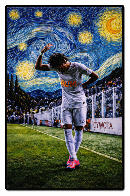 Neymar Starry Night Rug