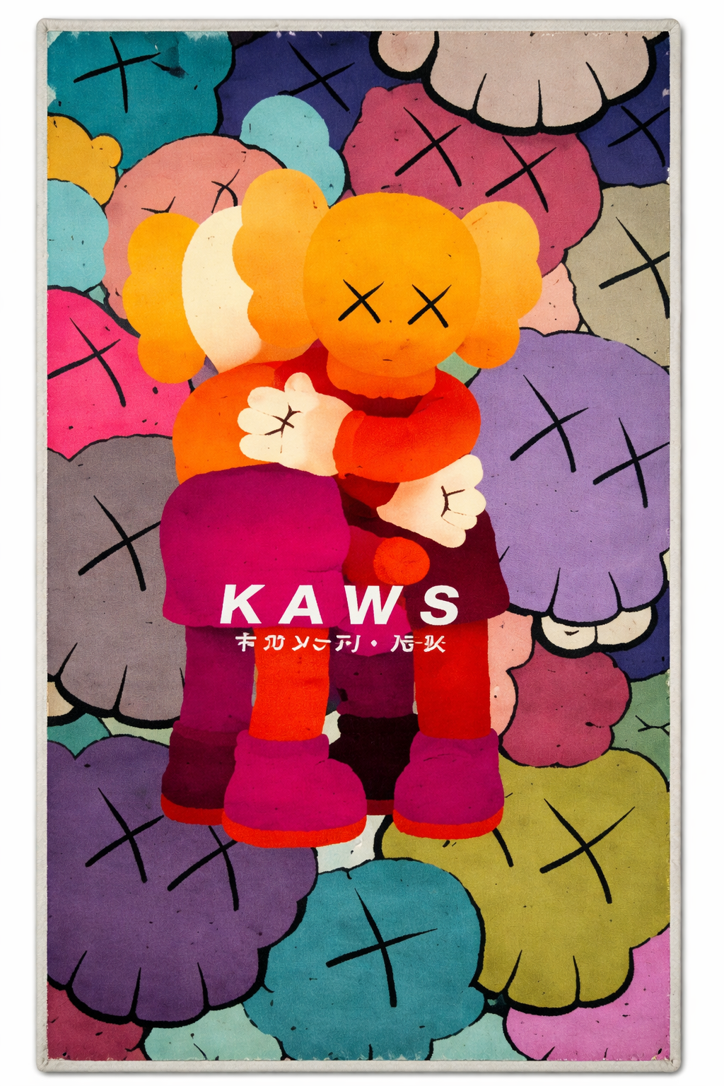 Kaws Multiface Rug