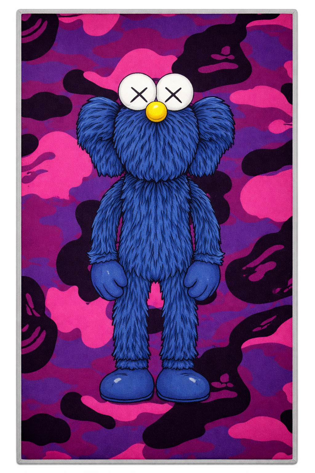 Kaws Bape Rug