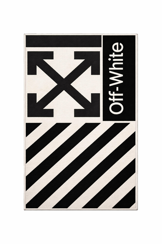 White OW Rug