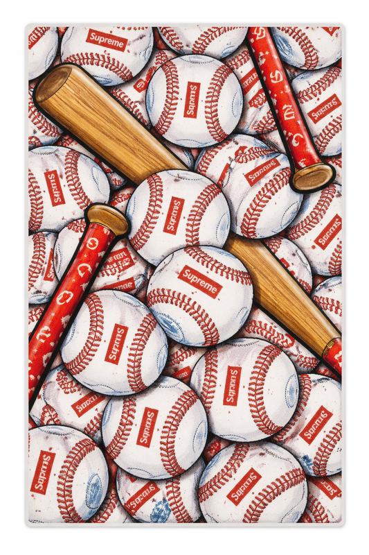 Baseball Supreme Rug
