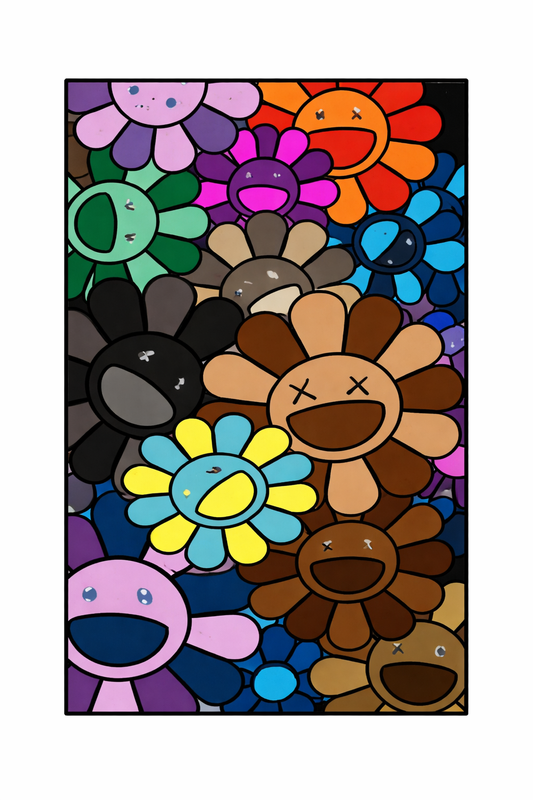Multi Flower Rug
