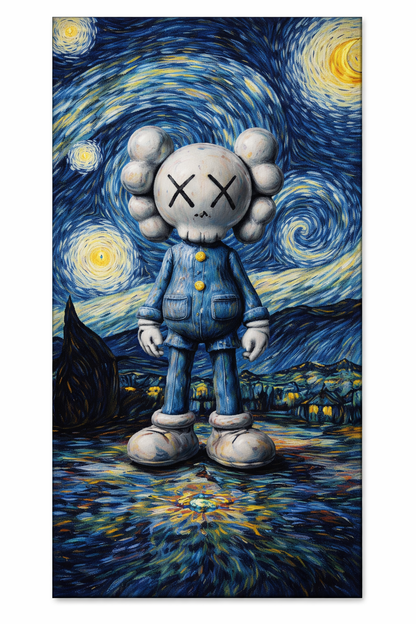 Kaws Starry Night Rug