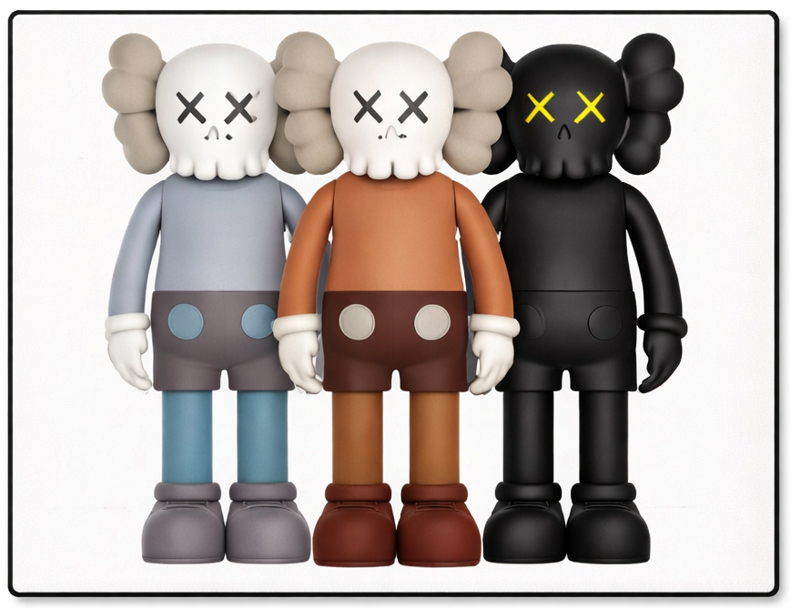 Triple Kaws Rug
