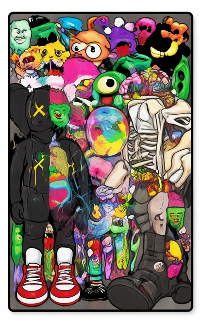 Kaws Slime Rug