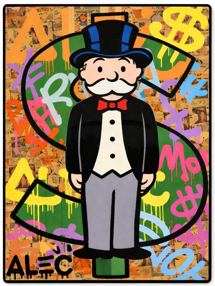 Monopoly Man Rug