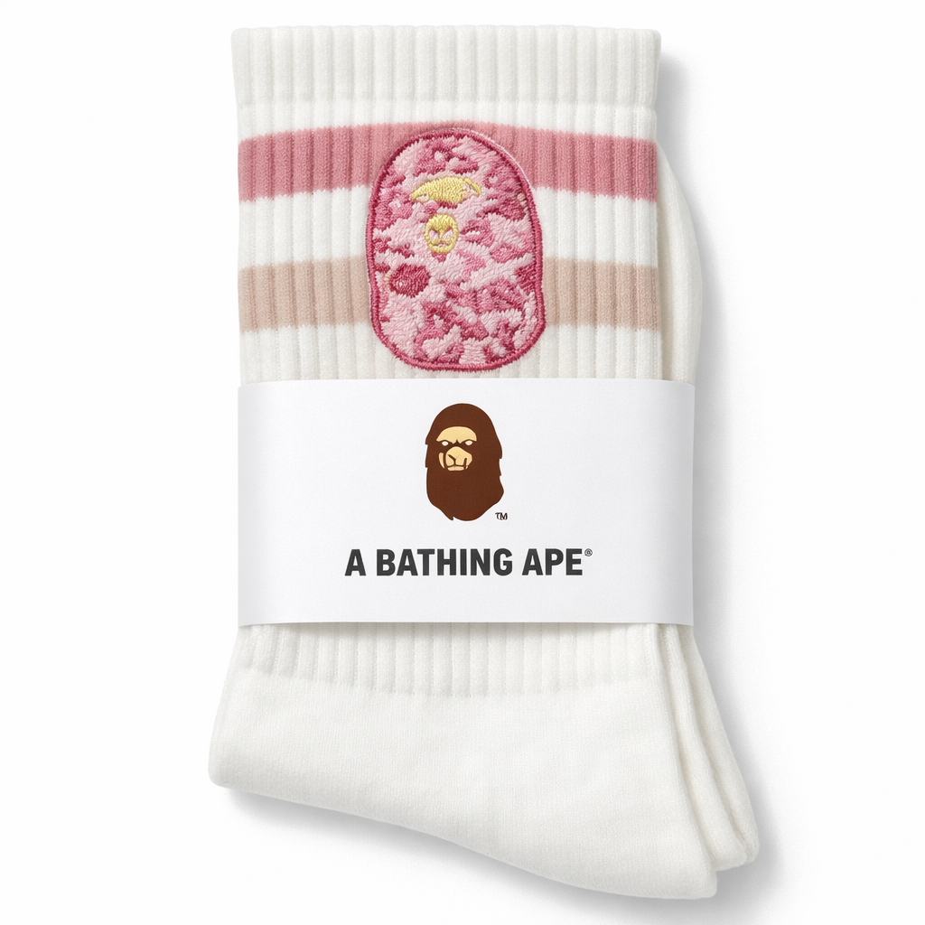 Stripe Colored Ape Socks