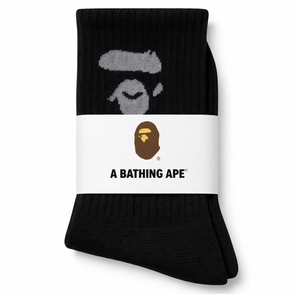 Monochrome Ape Socks