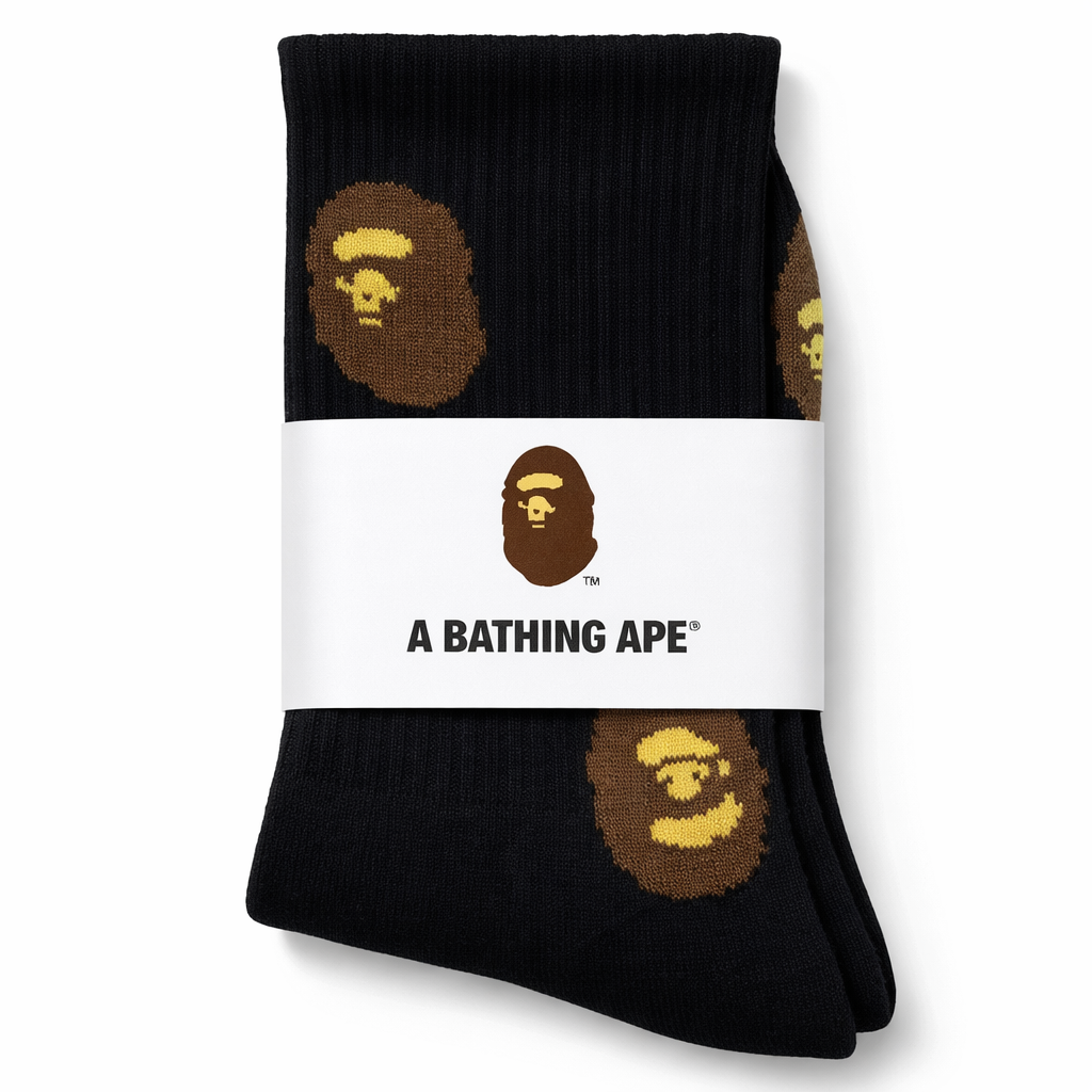 Brown Ape Socks