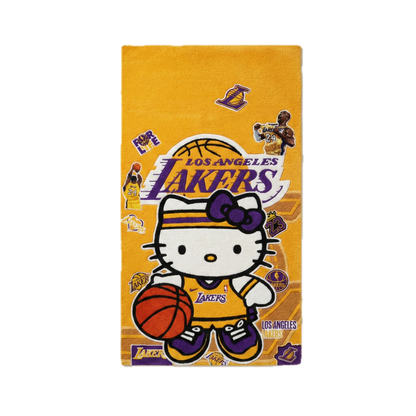 Hello Kitty Lakers Rug