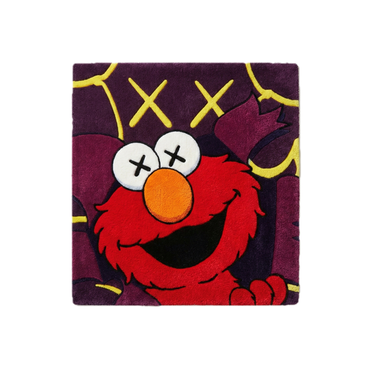 Kaws Elmo Rug