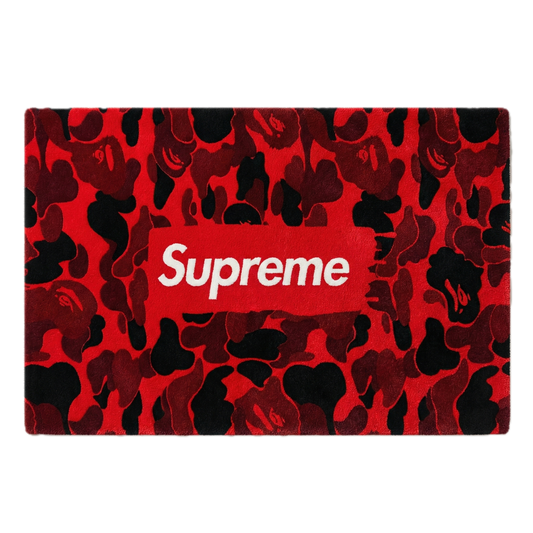 Red Camo Supreme Rug