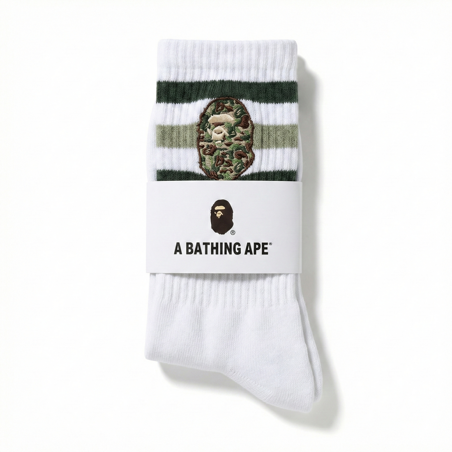 Stripe Colored Ape Socks