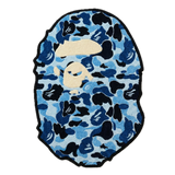 Blue Ape Head Rug
