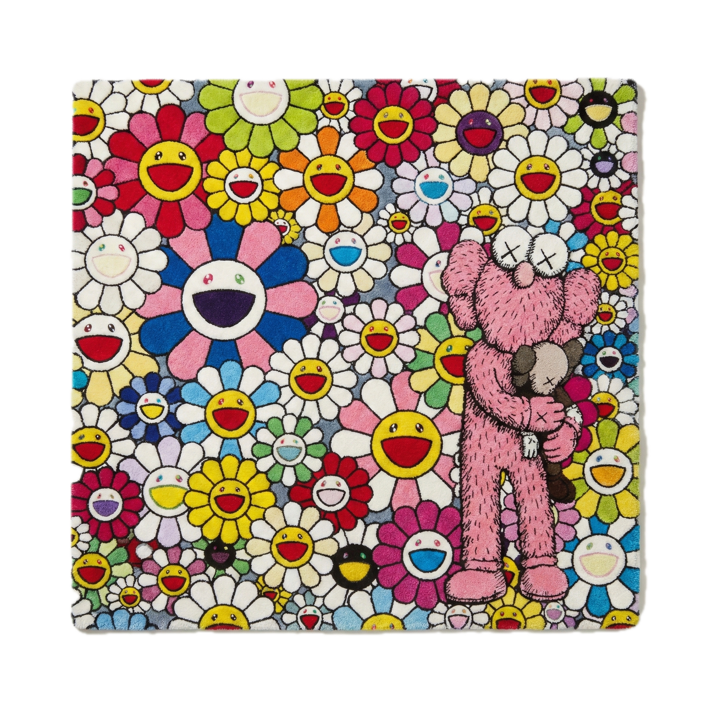 Flower Kaws Rug
