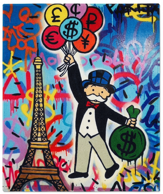 Monopoly Paris Rug