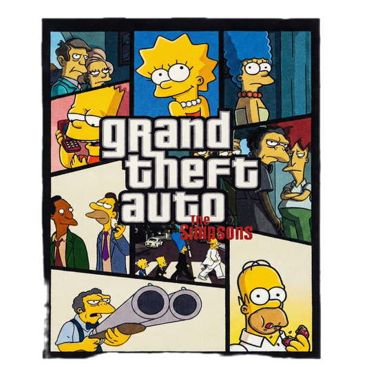 Simpsons GTA Rug