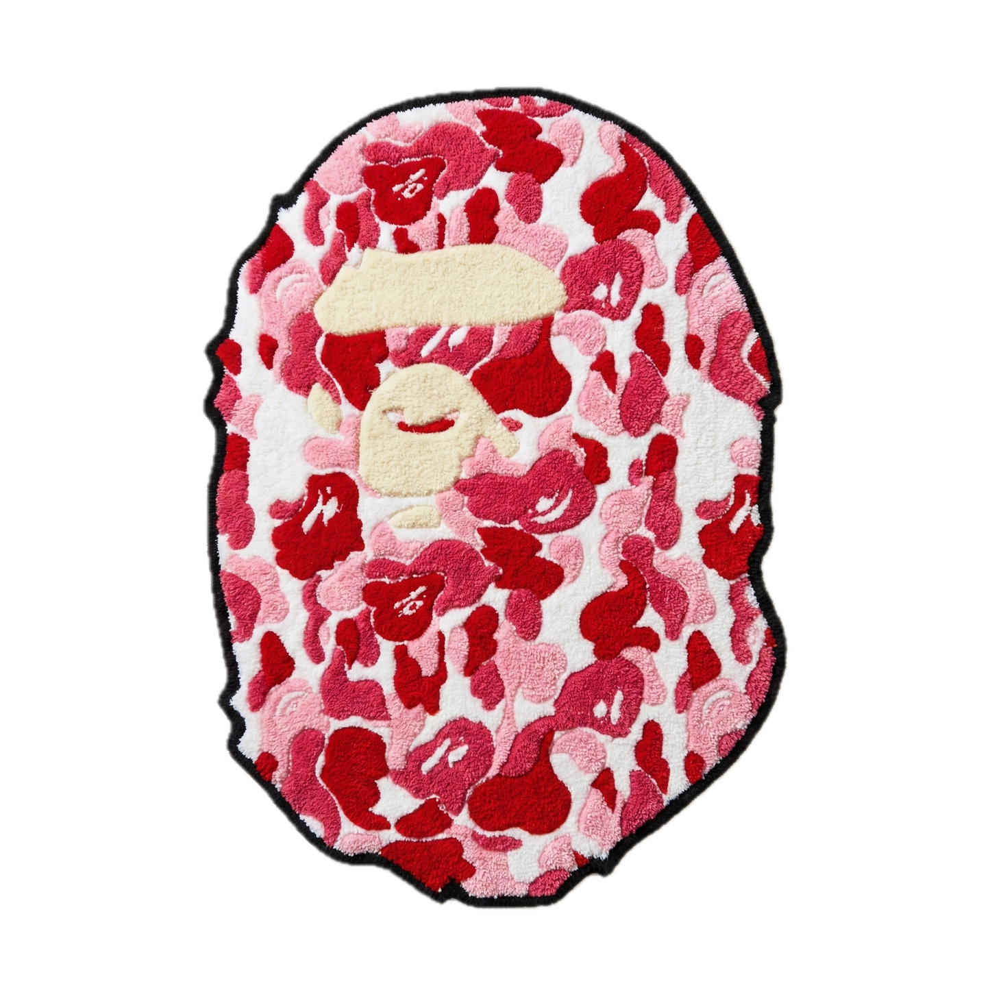 Pink Ape Head Rug