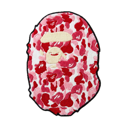 Pink Ape Head Rug