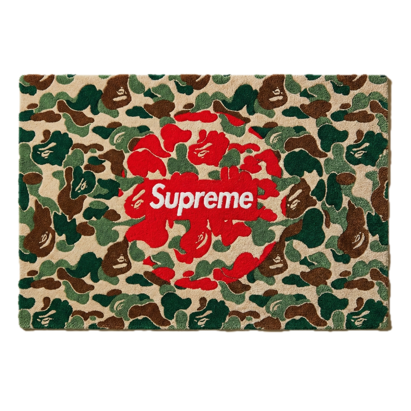 Supreme Camo Ape Rug