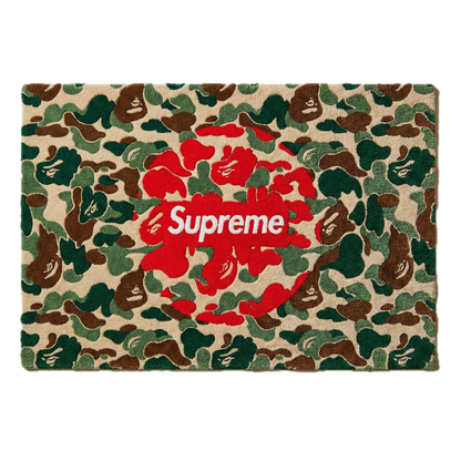 Supreme Camo Ape Rug