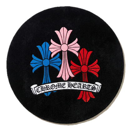 Round Cross Rug