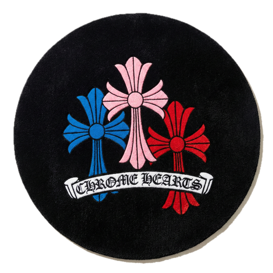 Round Cross Rug