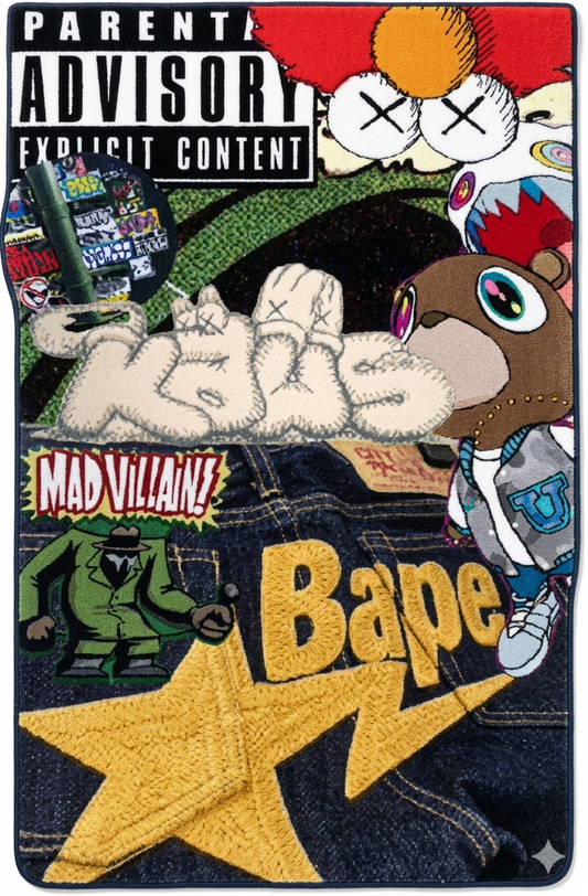 Bape x Ye Rug